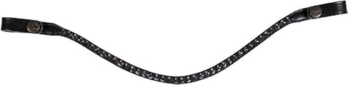 HKM Ella Browband Black Pony