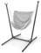 COSTWAY Hammock Chair with Stand, 6-Level Height Adjustable Patio Swing Hammock with Side Pocket, Outdoor Indoor Hanging Chair Seat for Garden Yard (Grey)