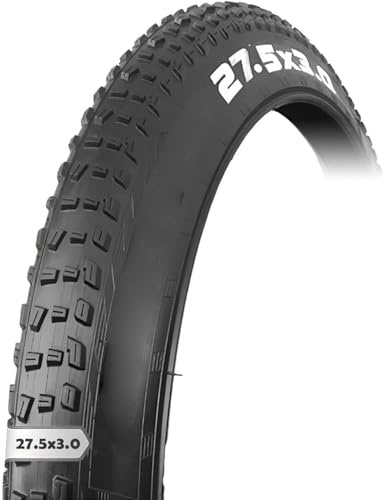 27.5x3.0 Schlauchloser Fatbike-Reifen | Stichfester Off-Road-Reifen for Mountainbike City-Bikes | Hohe Haltbarkeit, Niedrige Rollwiderstand, Starke Seitenwand