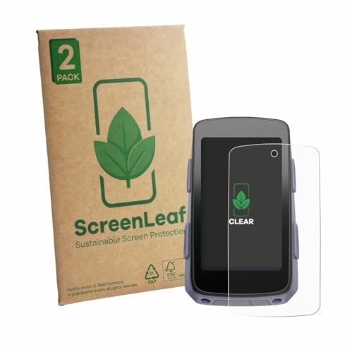 ScreenLeaf 2 Stück Schutzfolie für Hammerhead Limited Edition Force Karoo [nachhaltiger Displayschutz, Folie, transparent, kratzfest]