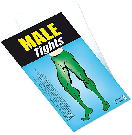 Bristol Novelty-BA736 Collants Blancs pour Homme, Men, BA736, Taille Unique Halloween