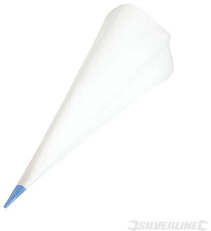 Building Tiling Tools Grout Bag 300mm x 600mm Poly-lined grout bag with moulded jointing tip. Tip size can be modified by cutting to the required size, ideal for all grouting and pointing applications.