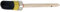 Nölle 53002 Pinceau rond d'industrie, Beige/noir, Taille 02