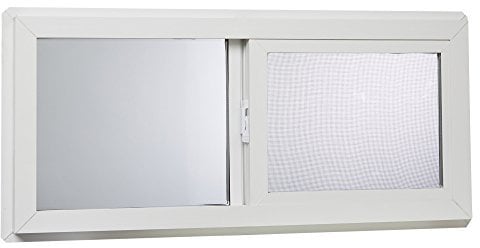 Park Ridge VBSI3214PR - Finestra scorrevole in vinile, 81,3 x 35,6 cm, colore: Bianco