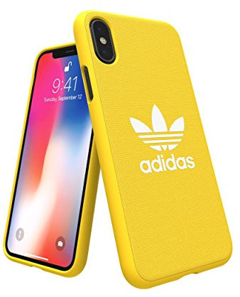 adidas Originals Adicolor Handyhülle Schutzhülle Kompatibel mit iPhone X - Gelb