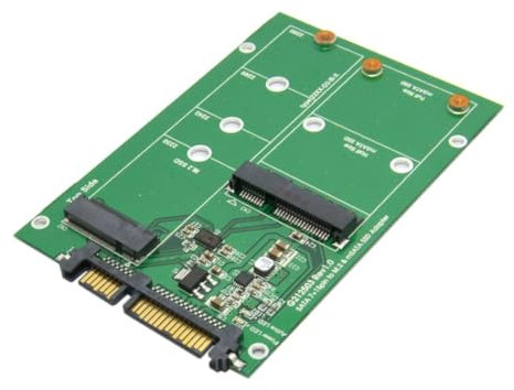 CY Combo Mini PCI-E 2 Voies M.2 & mSATA SSD vers SATA 3.0 PCB PCB