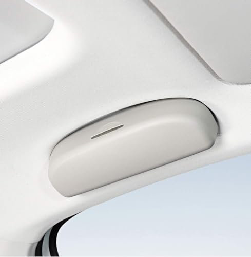 LFOTPP Auto Sonnenbrillenhalter Brillenetui Auto Innenraum für Ateca, Seat Ateca Zubehör Sonnenbrillen Organizer,Seat Ateca Auto Innenaufbewahrung (Grau)