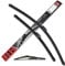 HQ Automotive Wiper Blades for Renault Captur (2016-2019) Front Rear Kit, Adf41-621|Hq11