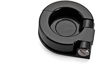 Oldbones 1 pz lega di alluminio casco ganci serrature misura per, nero