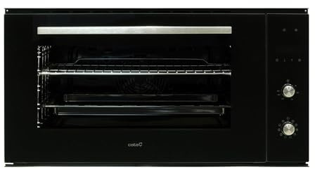 CATA CMD 9208 BK Horno Multifunción Integrable 90 cm, Cristal Negro | Horno multifunsión encastre