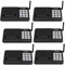 GLCONN 6 Pack Wireless Intercoms - Long Range 1 Mile, 10 Channel, 3 Code Room to Room Home Intercom System for Business, House, Office, Gate, Restaurant, Elderly
