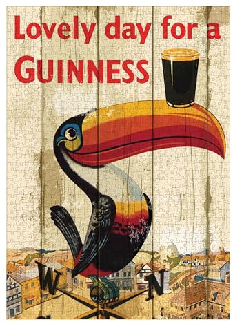Guinness Toucan Jigsaw Puzzle 1000 Pieces (50cm x 70cm)