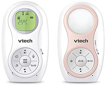 Elektronisches Klangspiel VTech DM1215 mit Batterien im Sender und Empfänger und Möglichkeit personalisierte Aufnahmen zu speichern