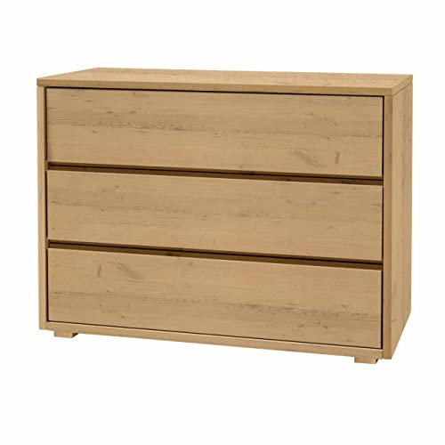 Hasena Kommode Cassetto 3 Schubladen Wildeiche Pure