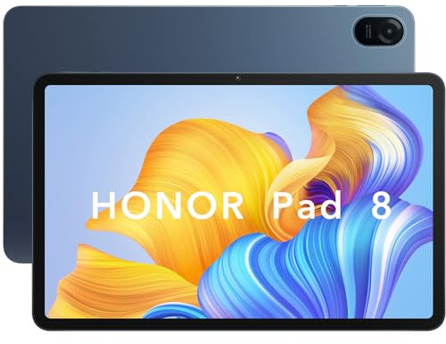 HONOR Tablet Touch Pad 8 128 GB RAM 6 GB Tablet PC 12 Pollici Schermo 2K FullView Tablet Android Snapdragon 680, Collaborazione Multi-schermo 7250 mAh 22.5 W Superchargcharge, WiFi, Blu