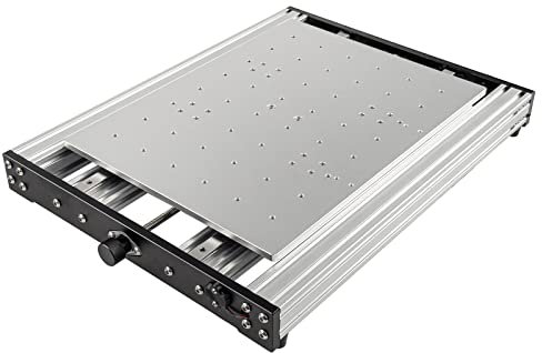 Ganzmetall-Y-Achsen-Verlängerungs-Basis-Set mit zwei Linearführungen, 300 x 400 mm Arbeitsbereich und 300 mm Federweg für AnoleX CNC-Fräsmaschine 3020-Evo