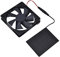 Kit de ventilador de panel solar, juego de ventilador solar pequeño resistente a la intemperie fácil de instalar para invernaderos