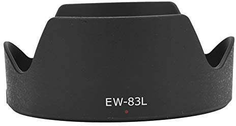 LANTRO JS Pare-soleil d'objectif d'appareil photo pour Canon EF 24 70 mm f/4l L est un objectif USM, empêche les reflets et protège l'objectif