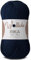 Wollidu Rika Garn zum Häkeln und Stricken 300g / 798m Strickgarn 100% Polyacryl Häkelgarn Marine Blau