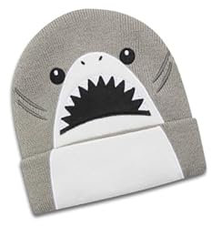 koaa – Harald der Hai – Mascot Beanie Mütze Kids Unisex (DE/NL/SE/PL, Alter, 1 Jahr, 3 Jahre)