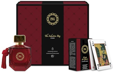 Diamond SEXY GATE AFRODITE | Profumo 100 ml con Carte Kama, Confezione Regalo Donna, Elisir D'amore, Fragranza Fruttata
