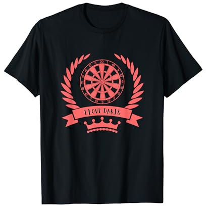 Lustiges Dart 180 Für Dart Spieler Pally 20 Pfeile T-Shirt