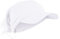 Damen Bandana mit Schirm Haarband Sommer Sonnenhut Kopftuch Visor Strand Cap Bandana Sonnenschutz Mütze Weiß Einheitsgröße