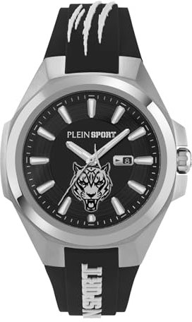 Plein Sport Herren Uhr Analog Quarz TIGERMASTER PS7BA0124 Silikon