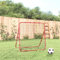 Fußball-Rebounder Verstellbar 96x80x96 cm Stahl und PE, CIADAZ Fussballtor, Fussball Child, Fussball Tor, Torwand, Tornetz