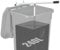 NEWTRY Rubbish Compactor, Manual Waste Press Bin Booster for 120L and 240L Wheelie Bins, Recycling Hand Tool with Space Saving Design for Home Kitchen Outdoor- White