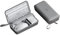 Hagibis Elektronik-Organizer, Reisetasche, Kabel-Organizer, Tasche, tragbar, wasserdicht, Tragetasche für Kabel, Ladegerät, Powerbank, SD-Karte, Maus, USB-Flash-Disk (DPB02 Grau)