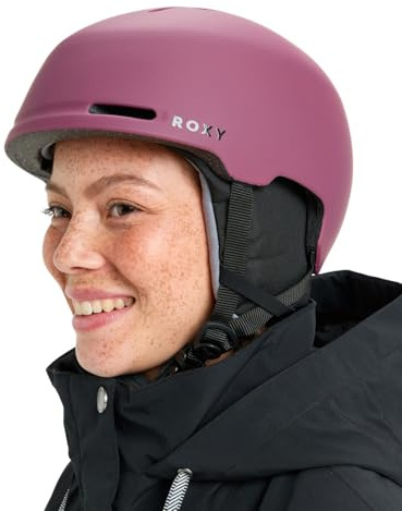 Roxy Damen Kashmir Sporthelm, Traubenwein, S