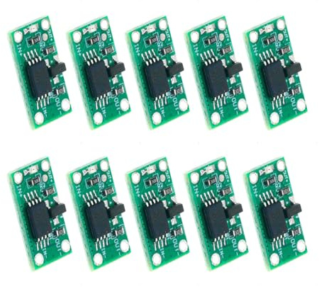 10 x Rücklaufschutz-Stecker, Netzteil, positiv und Batterie-Rücklaufsperre, Schutzplatine