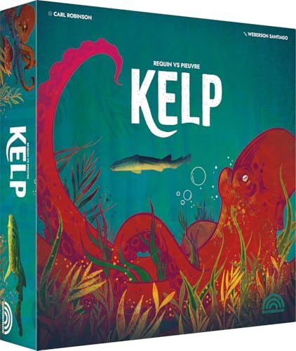 Asmodee - Kelp – Gesellschaftsspiele – assymmetrisches Brettspiel – Strategie und Konfrontation – Spiel für Erwachsene und Kinder ab 10 Jahren – 2 Spieler – französische Version, Wonderbow Games