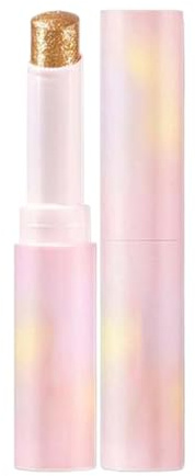 Crystal Jelly Glaze Stick, Jelly Shimmer Longwear Eyes Shadows, Smooth Glitter Eye Shadow, Multi-Use Makeup, or Women, Party, Wedding, Daily Looks, Gift for Wife and Daughter