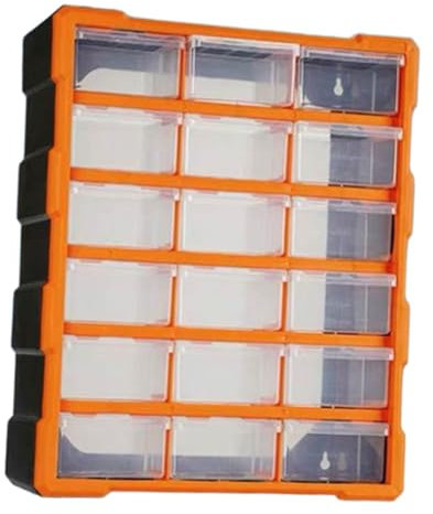 Qianly Cassetto Portaoggetti Multifunzione per Ferramenta, Gioielli, Scrapbooking