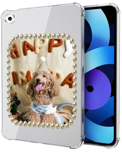 TIANDIMY Cover Personalizzata per tablet iPad Air 2,custodia protettiva con foto e testo personalizzati,silicone TPU morbido,antiurto,angoli rinforzati -TU6