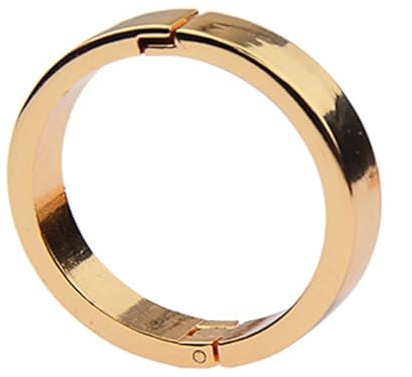 WEJFHBCOV SM 5 storlekar penisring penisring penisträningsring rostfritt stål glansring testikelring penis glans intimsmycken förhud erotisk leksak for män(55mm)