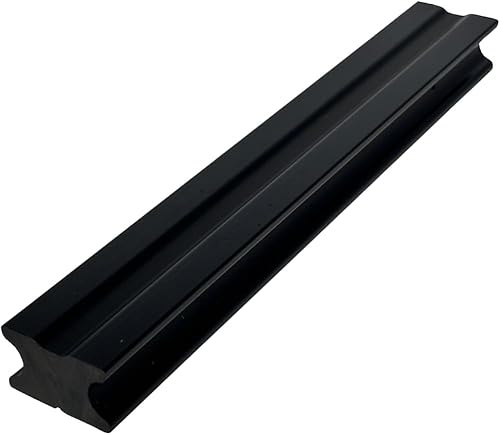 WPC Unterkonstruktion Vollmaterial 198×40×25 mm Schwarz – Terrassen Unterbau für WPC & Holz Dielen – witterungsbeständig, wasserfest, verrottungsfrei – für Terrasse, Balkon, Garten & Pool (10Stück)