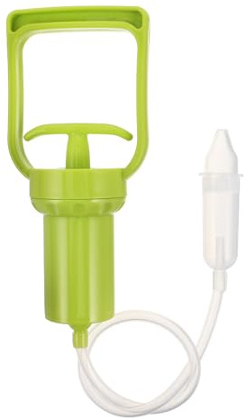 SHOWERORO Manueller Nasensauger mit Sanfter Negativdruck technologie zur Effektiven Schleimentfernung und Schnellen Befreiung Verstopfter Babynasen Sicher für Neugeborene und Kleinkinder