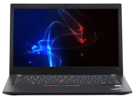 Lenovo ThinkPad T480s Business Laptop, 14 Zoll FHD (1920 x 1080), Intel Core i7-8650U, 16 GB RAM, 256 GB SSD, US QWERTY Tastatur, Windows 11 Pro (Generalüberholt)
