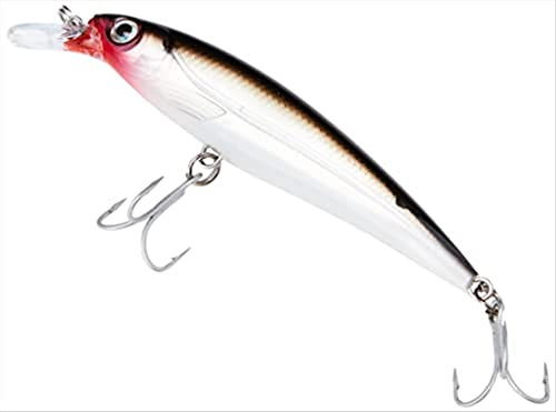 Rapala - X-Rap Saltwater Angelköder - Angelzubehör für große Raubfische - Salzwasser-Köder für alle Fischarten - Lauftiefe 1.2-1.8m - Fischköder 10cm, 13g - Hergestellt in Estland - Silver