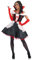 Fun Shack Herzkönigin Kostüm Damen, Wunderland Kostüm Damen, Halloween Kostum Frauen, Karneval Kostum Frauen, Fasching, XL