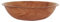 APOLLO Woven Wood Bowl 25cm, Multi-Colour, 25.1x6x25.1, 1973