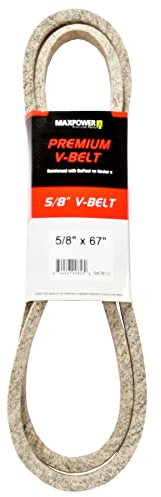 Courroies MaxPower 347612, renforcé au kevlar, 5/8 x 67 - 5L670 - longueur extérieure L(a) 1700 mm.