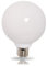 NCC-Licht LED Leuchtmittel 360° opal matt warmweiß 2700K - Globe G120 8W = 60W DIMMBAR