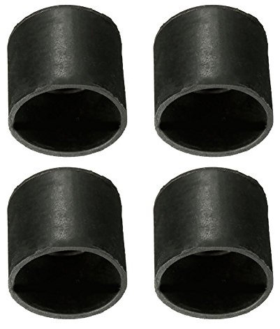 Lot de 4 embouts de protection pour pieds de chaises - Solides, anti-rayures, protection du sol - Diamètre : 16 mm/19 mm/22 mm/25 mm/32 mm/40 mm/50 mm, Voir image, 22mm