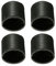 Lot de 4 embouts de protection pour pieds de chaises - Solides, anti-rayures, protection du sol - Diamètre : 16 mm/19 mm/22 mm/25 mm/32 mm/40 mm/50 mm, Voir image, 22mm