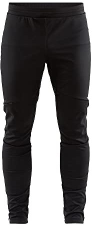 Craft Herren Glide Pants Sporthose | Softshellhose | Windabweisend & Stretch | Wanderhose Herren | Outdoor Hose | Sport Hose Training | Fitness Hose Trekkinghose | Gr. S-XXL, Schwarz