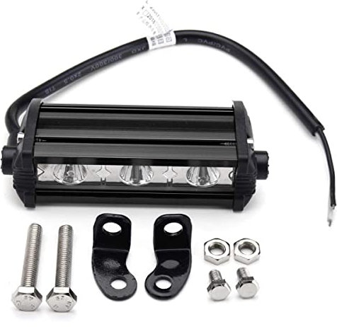 Willpower 4 Zoll 15W einreihige LED-Lichtleiste Low Profile Ultradünner, schlanker Mini-Scheinwerfer für PKW, LKW, Anhänger, 4x4, SUV, ATV